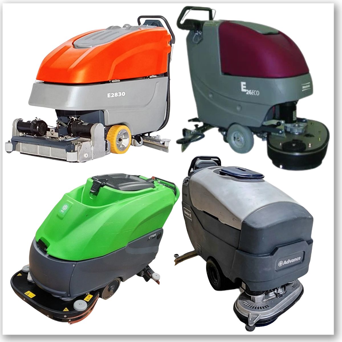 Walk-Behind Auto Scrubbers