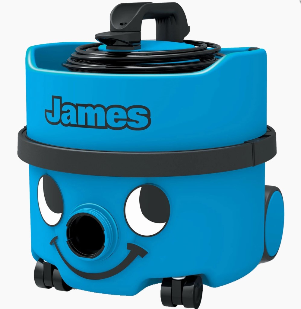Nacecare 80 Series 180 James Commercial Canister Vacuum Blue — Okum  Supply
