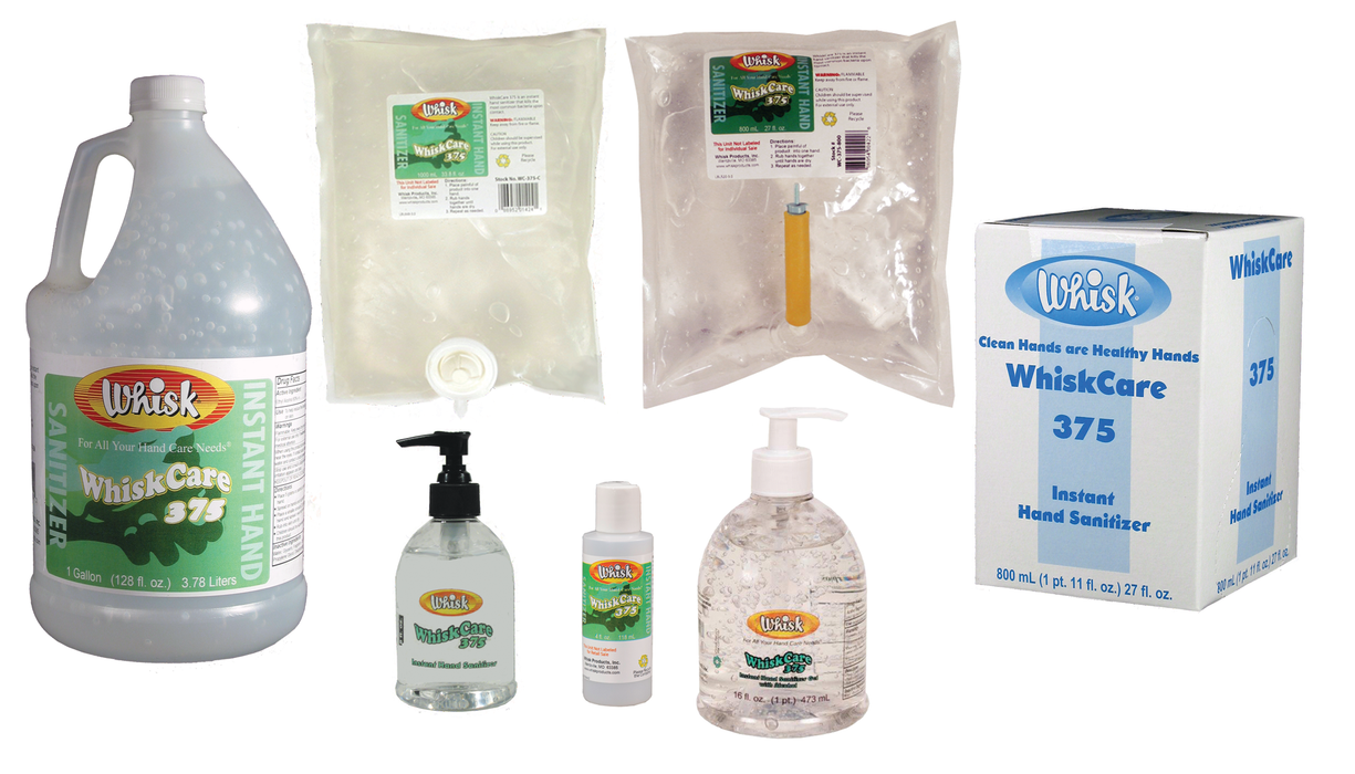 WhiskCare 375 Instant Hand Sanitizer with Alcohol